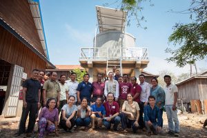 Ratanakiri, Solar Powered Water System and the team of The Johanniter and partners