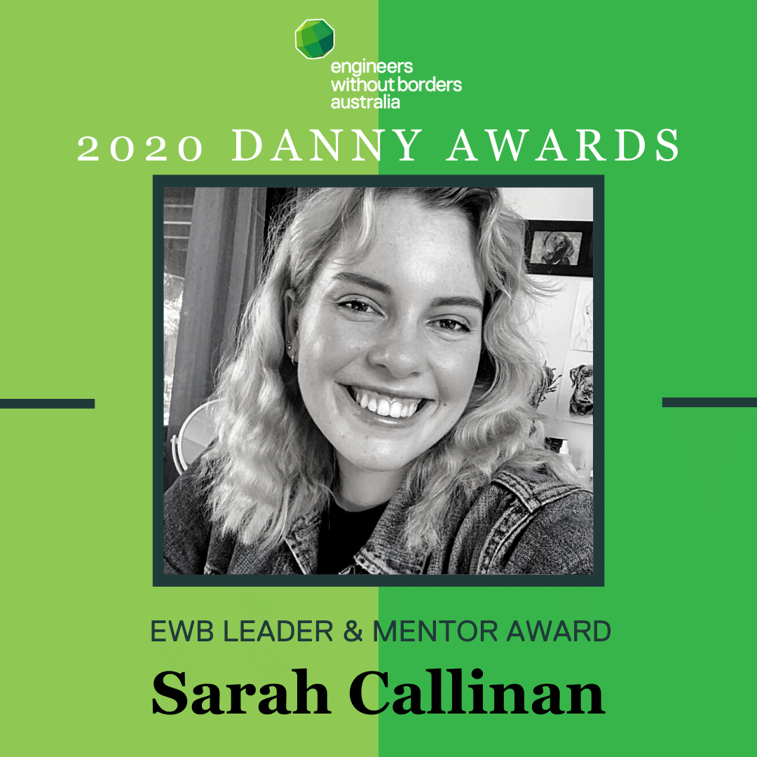 Danny Awards 2020 - Sarah Callinan